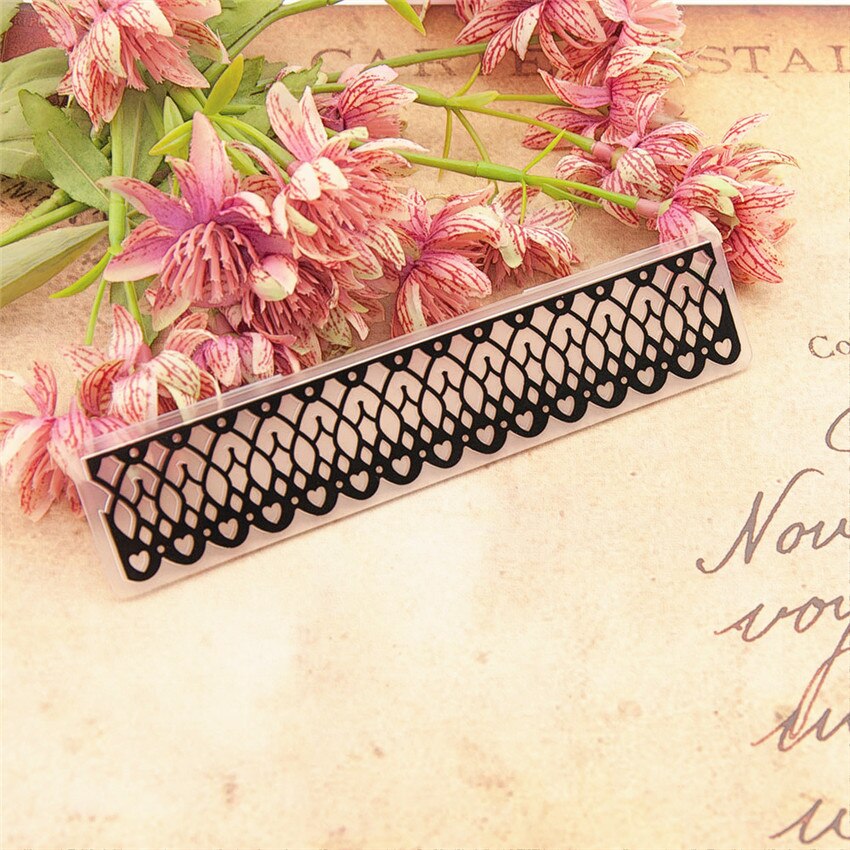 plastic line template Photo frame craft card making paper card album wedding decoration clip Embossing folders