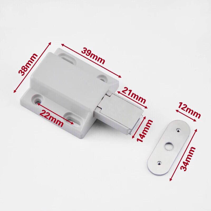 10PCS Invisibility Push To Open Magnetic Door Drawer Cabinet Catch Touch Latch Cupboard Push To Open cabinet catch