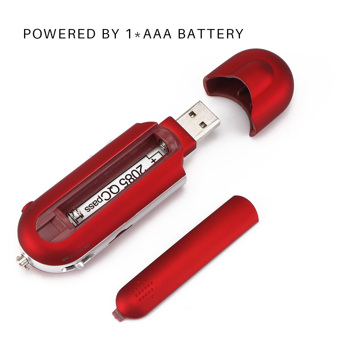 Mini Portable USB Digital MP3 Player FM Radio hear music Sleek And MP3 Player Support 32GB TF Card card & FM Radio