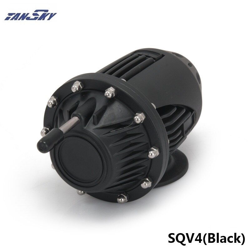 Blow Off Valve SQV4 Voor Subaru Speciale Flang (Zilver/Zwart, Repliceren) TK-SQV4F