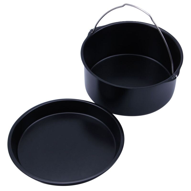 Frityrgryder tilbehør sæt  of 10 stk, passer til alle standard luftfryser 3.7qt- 5.3qt- 5.8qt, 7 tommer