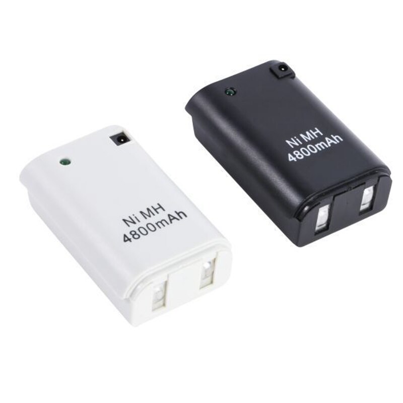 Xbox 360 Controller Akku,Für Xbox 360 Wiederaufladbarer Akku 4800mAh Ersatzakku für Xbox 360,mit