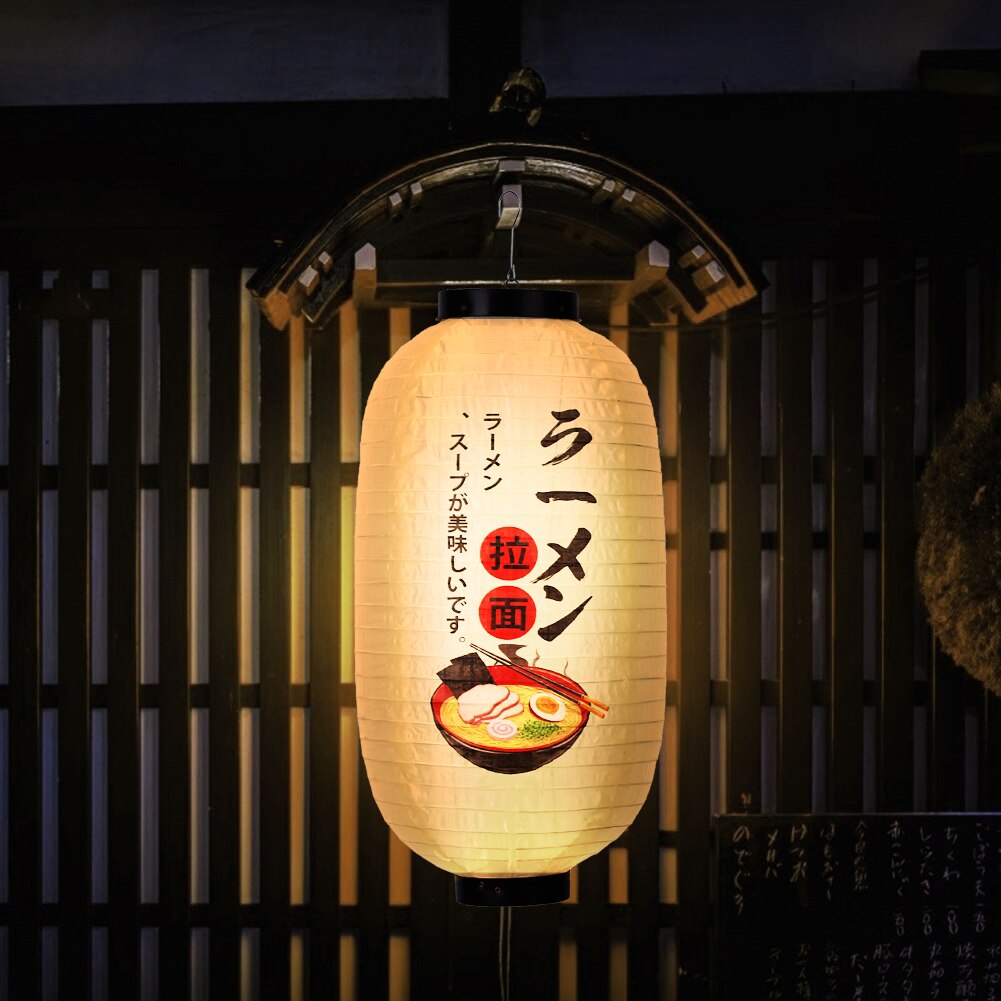 10 Inch Traditional Japanese Style Hanging Light Sushi Noodle House Sashimi Izakaya Restaurant Party Decoration Accessories