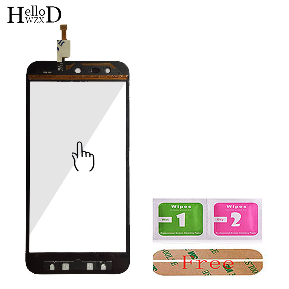 5.0'' Touch Screen Glass For ZTE Blade X5 / Blade D3 T630 Front Touch Screen Glass Digitizer Panel Lens Sensor Tools Adhesive