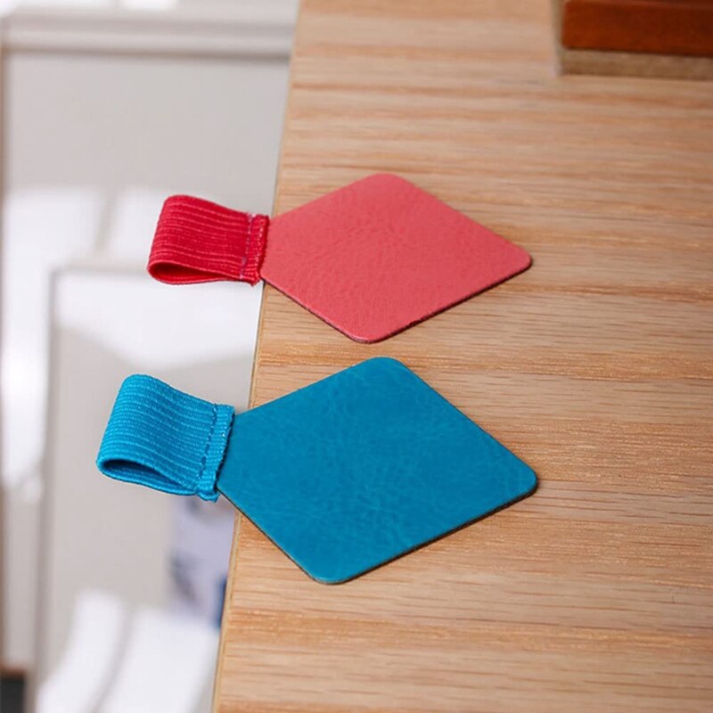 12Pcs Pen Loop Holder Self-Adhesive Pen Holder Pencil Elastic Loop Elastic Band Pen Loop Durable Leather Pen Loop Clip