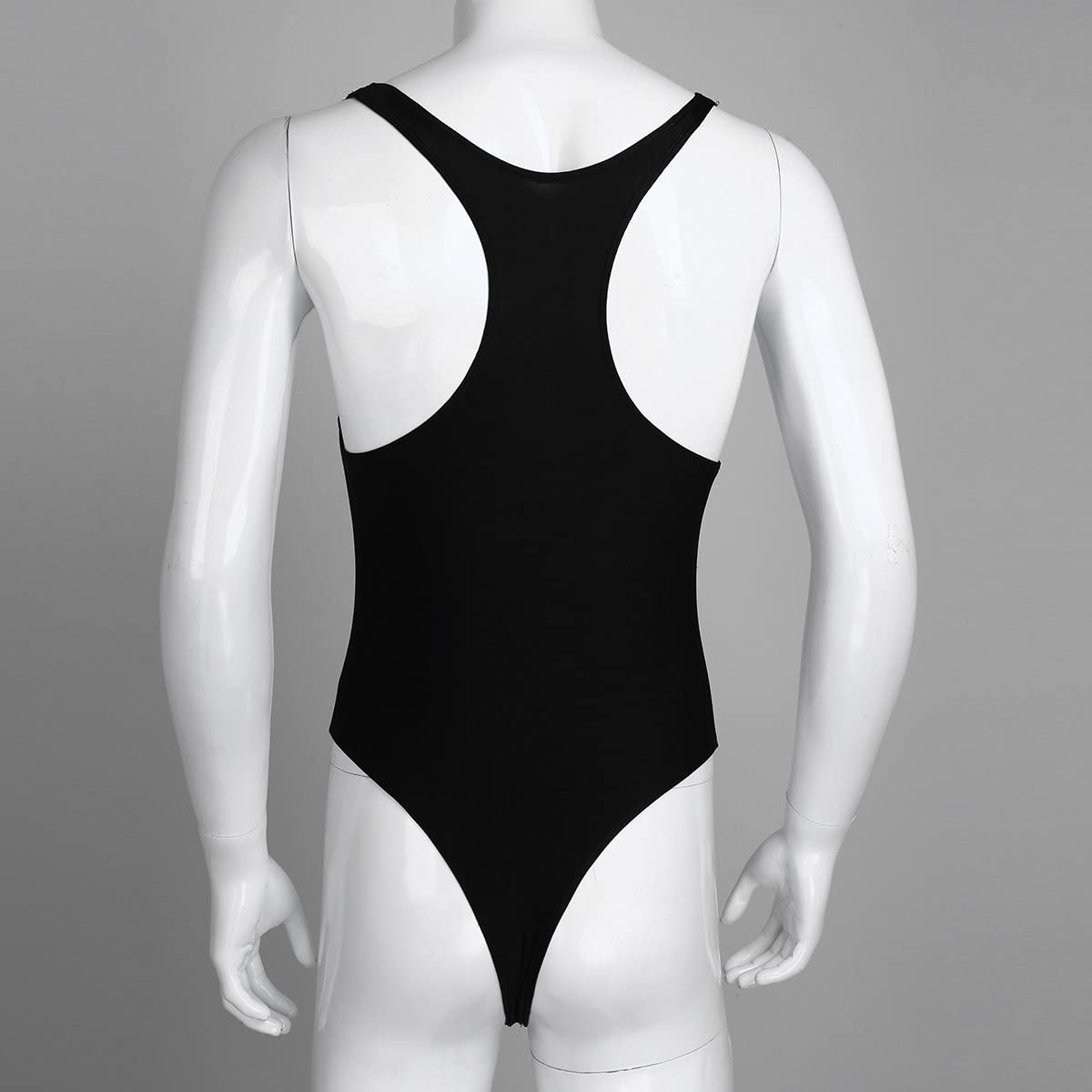 Maillot de bain moulant pour hommes, taille haute, culotte tanga, bikini, pour la plage,