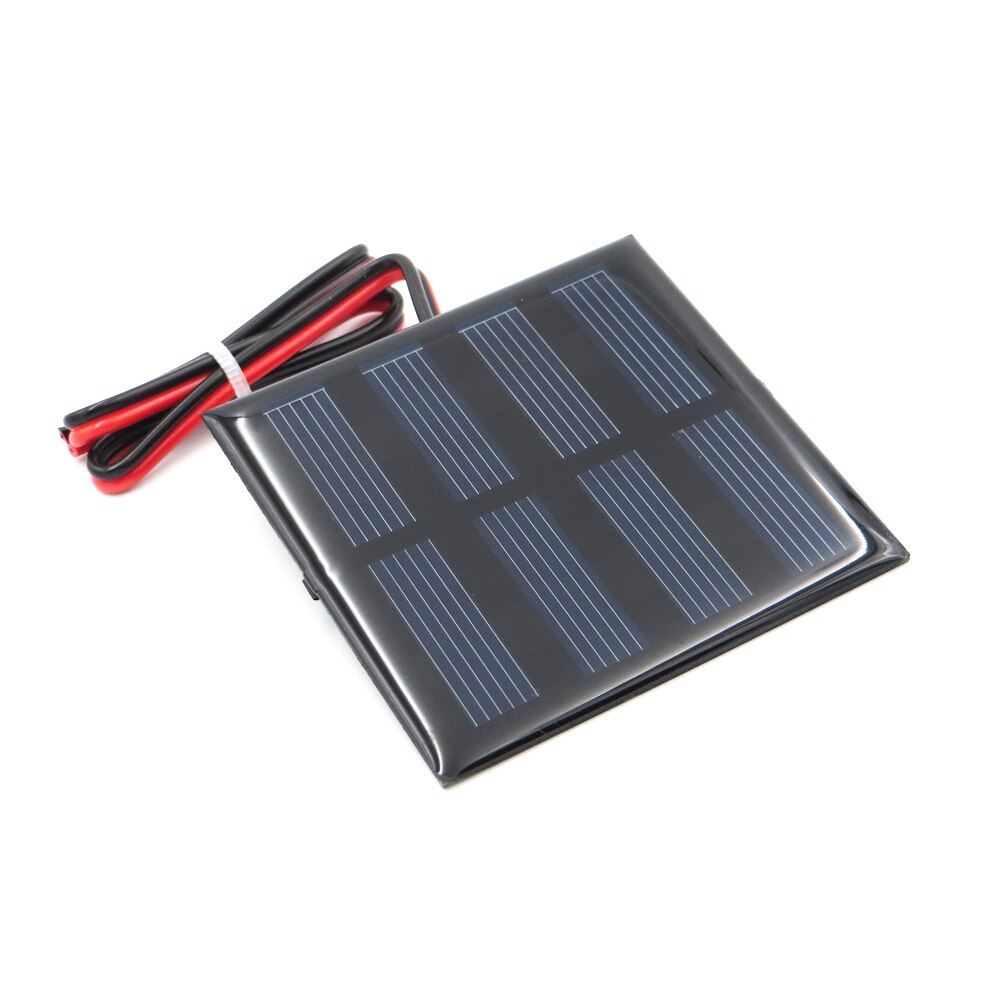 2 V 150mA 0.3W with 30cm extend wire Solar Panel Polycrystalline Silicon DIY Battery Charger Small Mini Cell cable toy 2V Volt