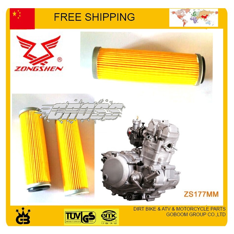 NC250 250CC ENGINE ZS250GY-3 RX3 4 valve ZONGSHEN ENGINE OIL FILTER xmotos kayo T6 k6 BSE dirt bike atv quad accessories