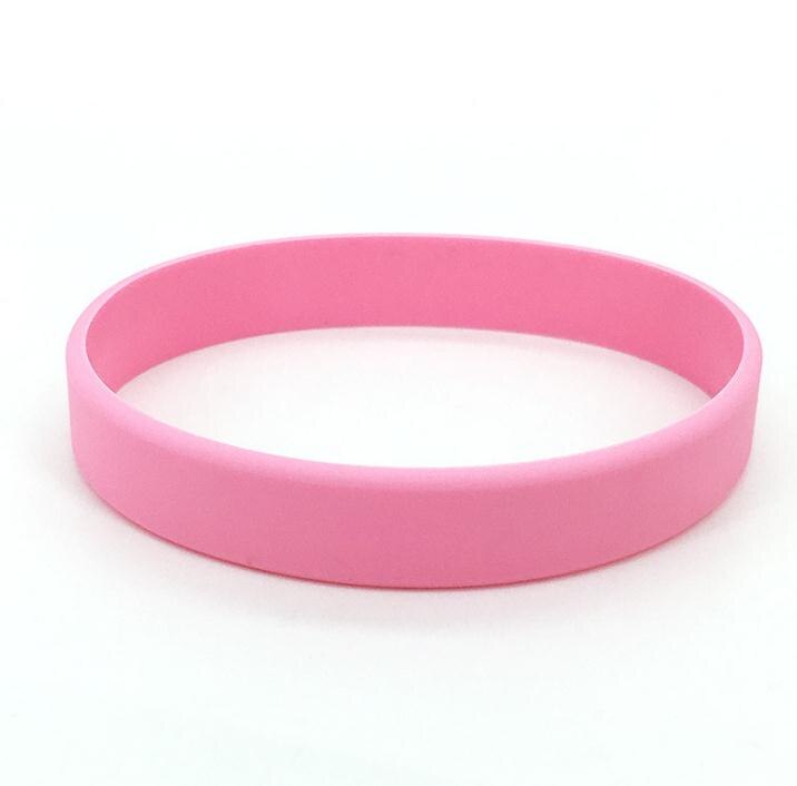 Kleurrijke Siliconen Polsbandjes Sport Armbanden Voor Volwassen Collectie Glow Light Up Rubber Armbanden Mannen Vrouw Fitness Handbands: 2pcs Glow Pink