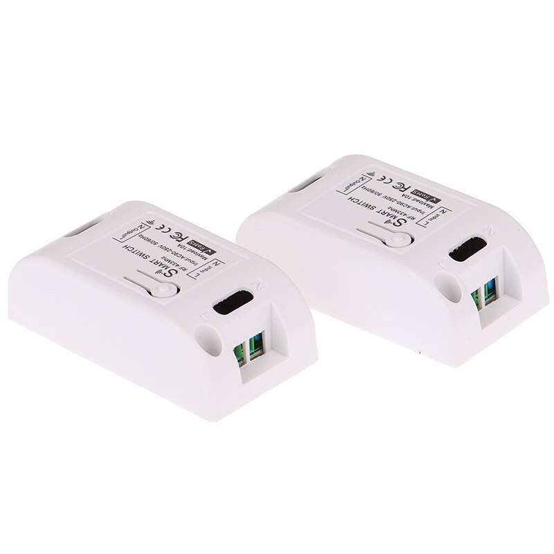 RF 433 AC 220V Receiver Smart Home Wifi Wireless Remote Control Smart Switch Smart Life/Tuya APP Works with Alexa Google