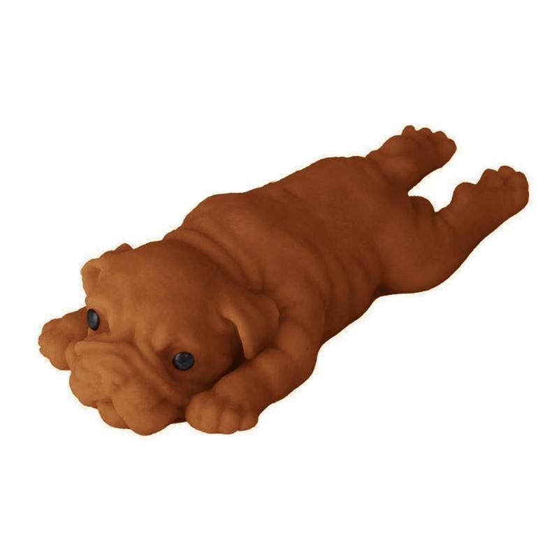 Creatieve Ontluchting Decompressie Speelgoed Bananasplit Speelgoed Stress Voor Kinderen Volwassenen Speelgoed Relief Knijpen Honden I1U2: Brown