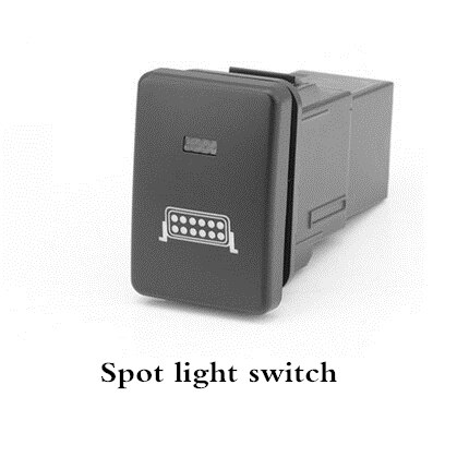 For mitsubishi outlander opptaker kamera foran tåkelys led spot lys sentral kontroll bryter modifikasjon: Spotlight