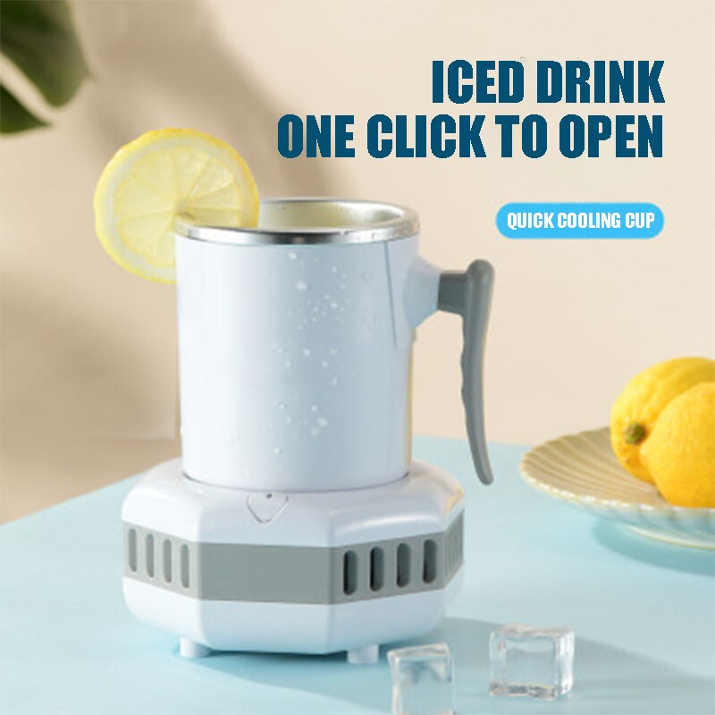 Instant Quick Cooling Cup, , Portable Mini Refrigerator Electric Cooler Cup Cans, Home Office Cold Drink Machine Small