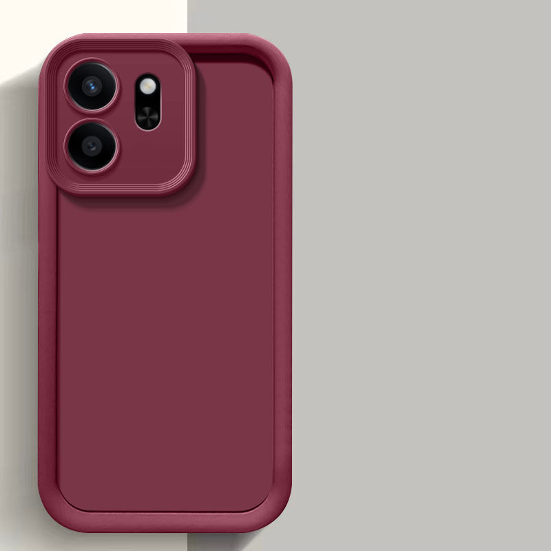 Hoesje voor infinix 50i, infinix smart 9 telefoonhoesje 50i infinix smart 9 matte achterkant cover met skin feel bescherming schokbestendig: Buikspieren / Hemelsblauw