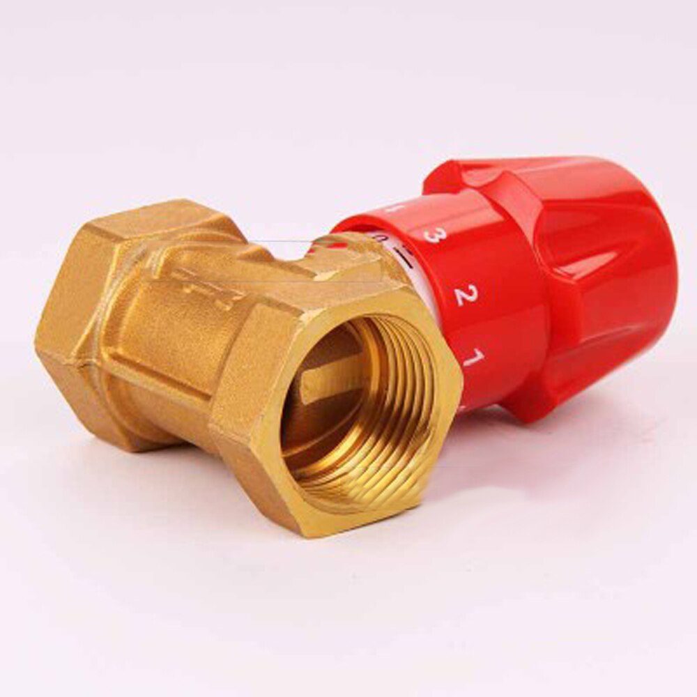 1/2 "3/4" 1 "2" Messing Flow Control Valve DN15/DN20/DN25/DN32/ DN40/DN50 Handleiding Regelklep one-way voor lucht water