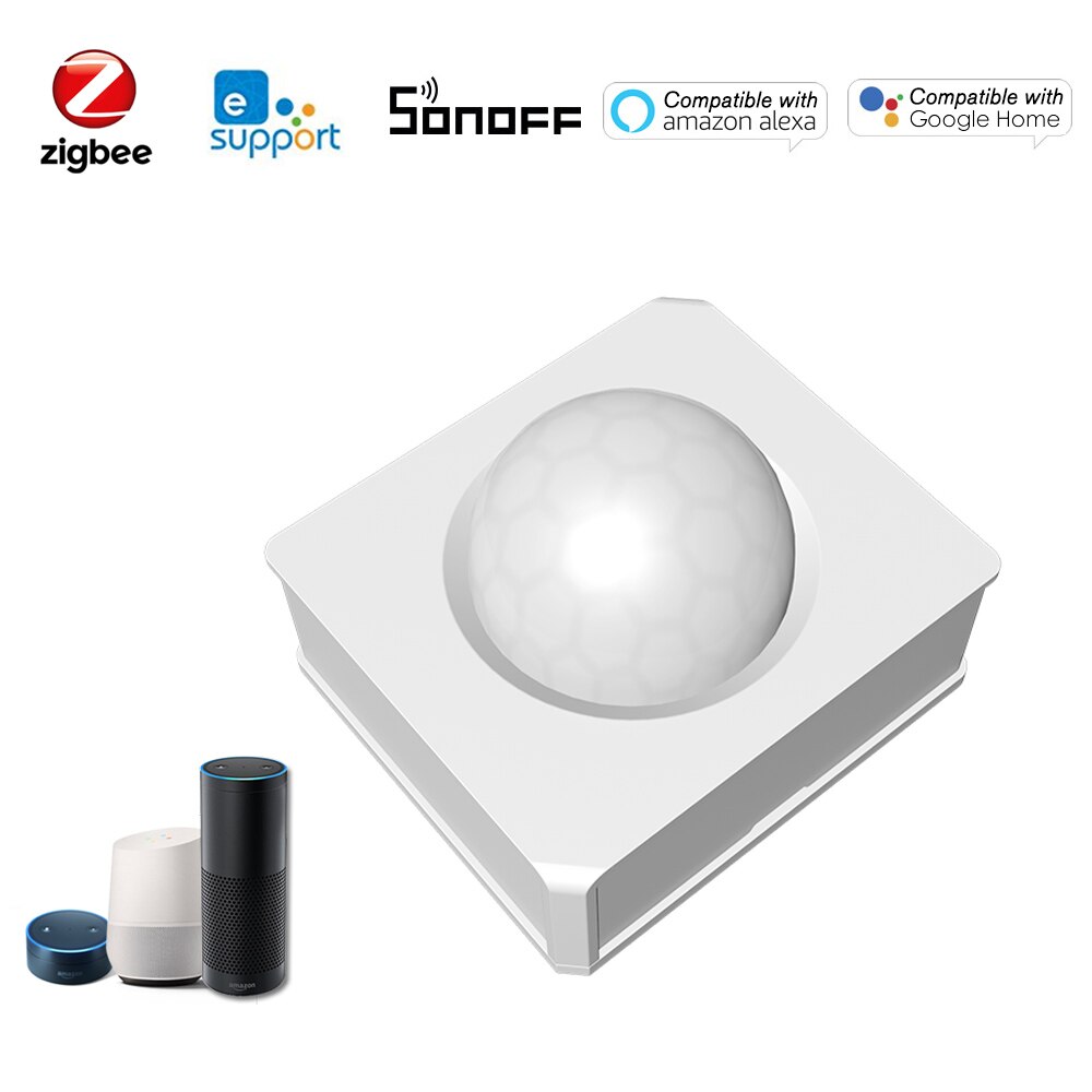SONOFF SNZB-03 ZigBee Motion Sensor Wireless Dual Infrared Detector PIR Motion Sensor Work with ZigBee Bridge via APP IFTTT