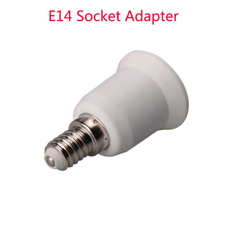 1PC E27 Socket Adapter LED Light To EU/US Plug Holder Converter ON/OFF Practical Lamps Accessories For Bulb Camera Base: E14