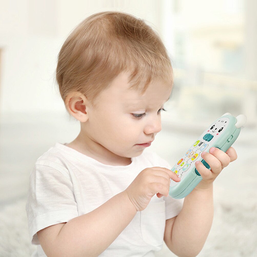 Baby Cell Phone Toy with Lights and Music Musical Phone Toy Early Learning Educational Mobile Phone Toys for kid