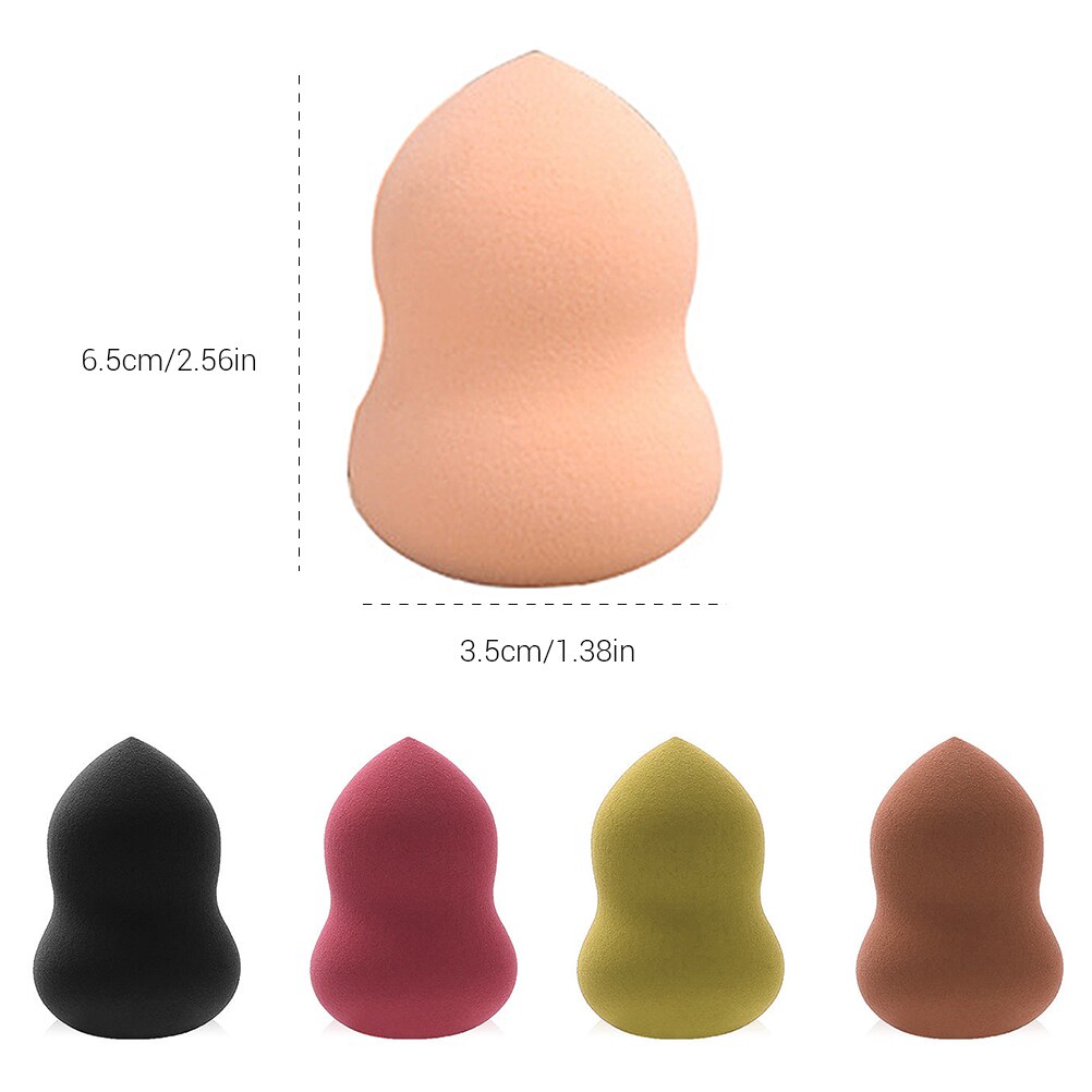 Dual-use Gourd-shaped Makeup Sponge Quickly Absorbed Beauty Sponge Makeup Blender Foundation Puff Sponge