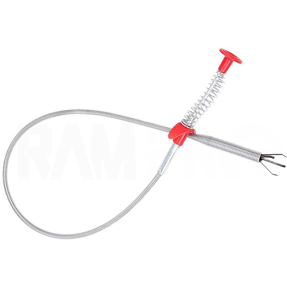 36inch Flexible Grabber Pickup Tool Long Retractable Claw Retriever Stick Unclog Hair from Drains, Sink, Toilet