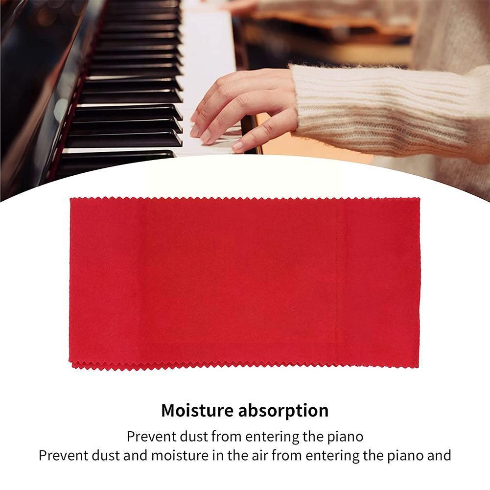 Flanel Piano Board Anti-Stofkap Doek 61/88 Elektronische Piano Universele Stofdichte Cover Digital Waterpro J6y9