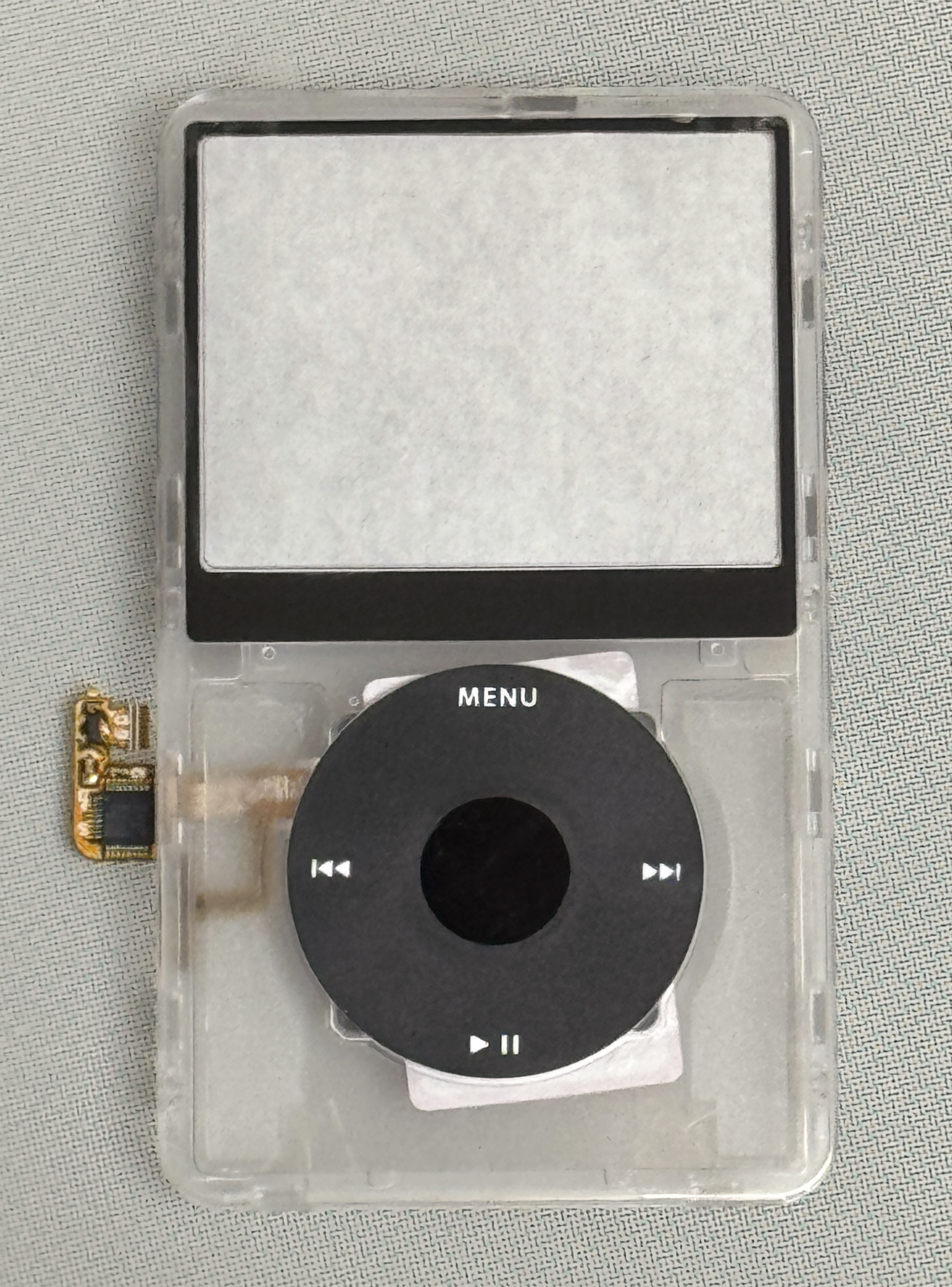 Click Wheel Flex Apple iPod Classic/vidéo 5e 5,5e génération 30 Go 60 Go 80 Go Clé tactile A1136: Kaki