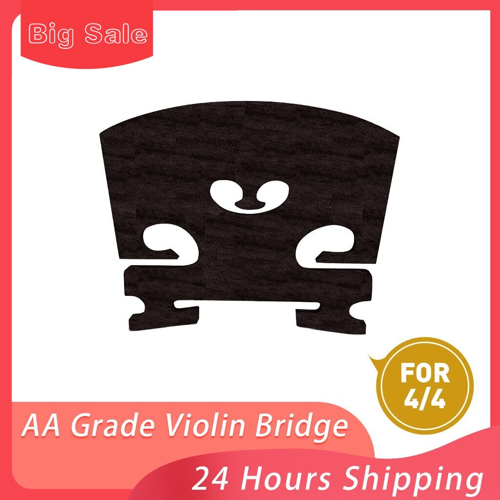 1pc violin bridge master aa klasse ibenholt violin bridge 4/4 violin bridge violin brug