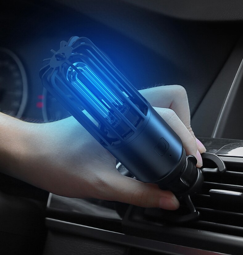 USB Rechargeable UV Lamp With Ozone,Portable Quartz UVC Light Cleaner Disinfector For Travel Home,Car,Bathroom