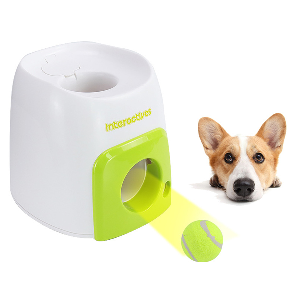 Hond Huisdier Speelgoed Automatische Bal Launcher Apparaat Oefening Hond Tennis Gooien Machine Hond Speelgoed Training Huisdier Interactieve Beloning Speelgoed