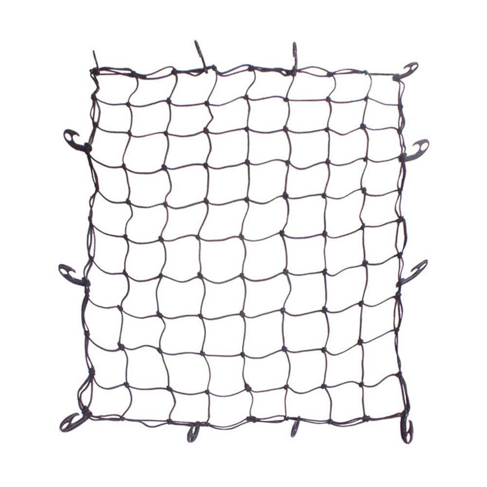 Grand filet universel de stockage de bagages de cargaison de toit de voiture de Latex élastique avec le filet automatique de stockage de bagage de toit de crochets