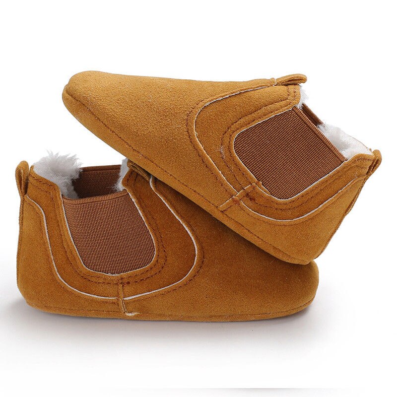 Léopard chaussures en cuir antidérapantes bébé | À semelle souple, chaussures confortables pour bébés garçons et filles,: Jaune / 13-18 mois