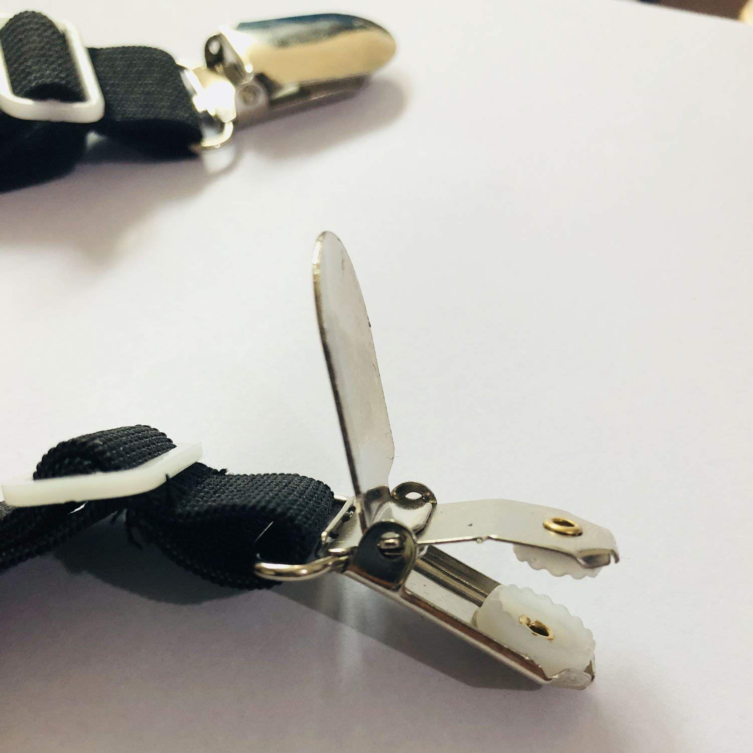 8pcs Sheet Straps Suspenders Band Adjustable Bed Corner Holder Elastic Fasteners Clips Grippers Mattress Pad Cover Fi