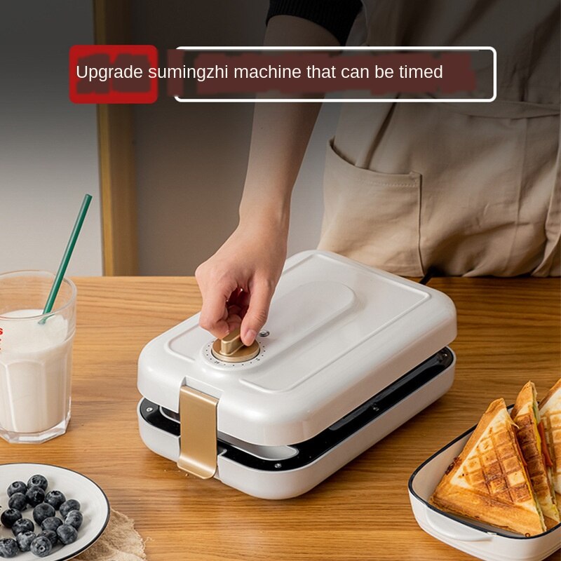 Maszyna robić kanapek wielofunkcyjne urządzenie robić robienia śniadania domowe rozrządu wafel lekki robot kuchenny toster robić chleba
