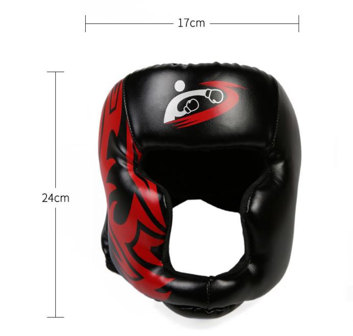 Size Verstelbare Boksen Helm Pu Materiaal Boksen Head Protector Prijs Boksen Bescherming Gear