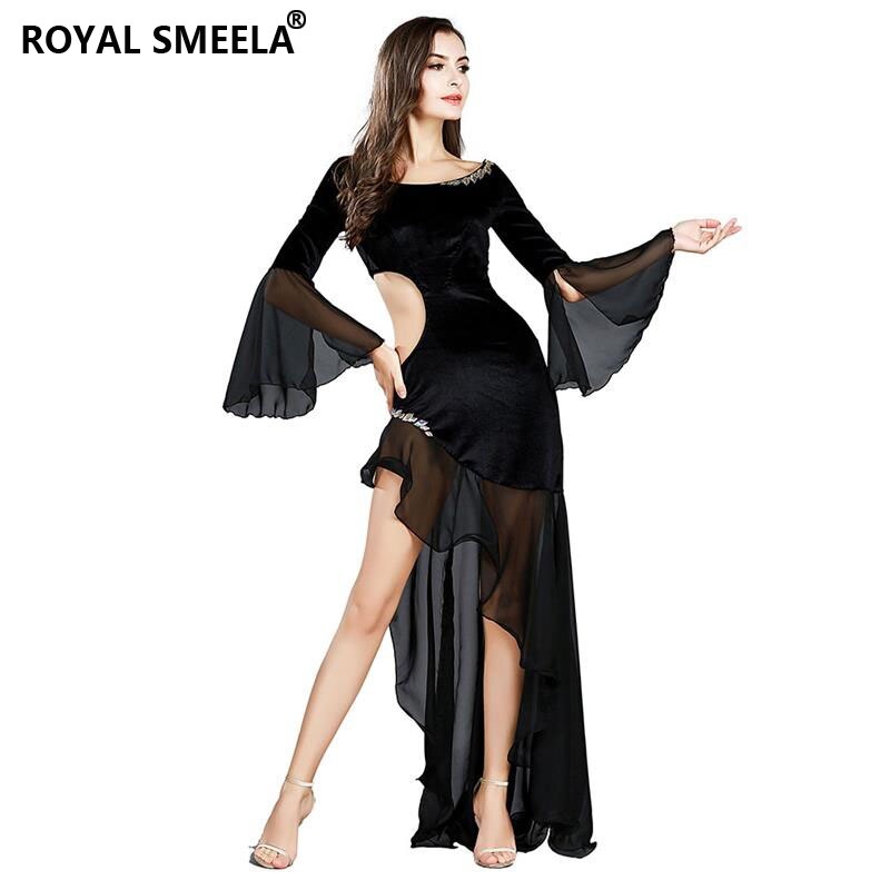 Orientalischen Tanz Kleid Bauchtanz Leistung Modale Felsen Party Bühne Zeigen sexy Samt Chiffon Nähen Einteiligen Outfit 8840