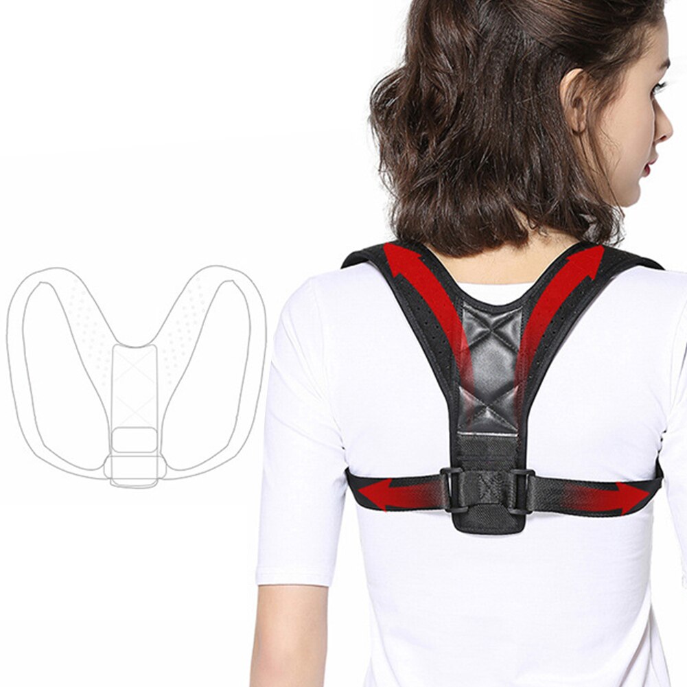 Bovenste Terug Houding Corrector Houding Schouder Terug Houder Ondersteuning Corrector Terug Rechte Schouders Brace Gezondheidszorg Unisex