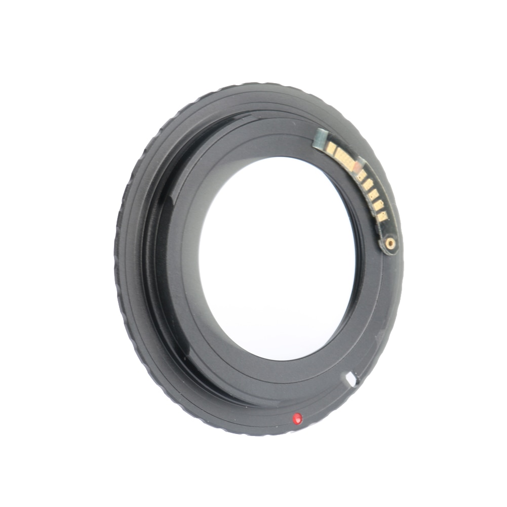 Black Metal Af Bevestig M42 Mount Lens Adapter Voor Canon Eos 1200D 400D 450D 500D 550D 600D 20D 30D 40D 50D 60D 7D 5D Rebel T1i