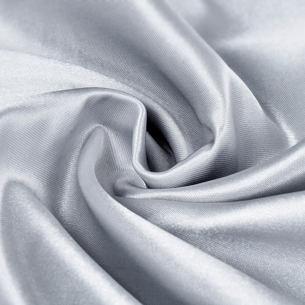 Faux Silk Satin Pillow Case Bedding Pillowcase zipper pillowcases Smooth Home pillow case for healthy standard multicolor