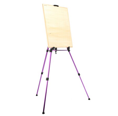 Mini Easel Small Colorful Aluminum Alloy Easel Drawing Stand Hand Telescopic Sketch Drawing Frame Art Supplies