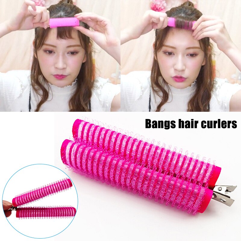 Bigoudis bigoudis frange cheveux Volume cheveux Tube à friser outils de coiffure femmes maquillage à réaliser soi-même outils S SK88