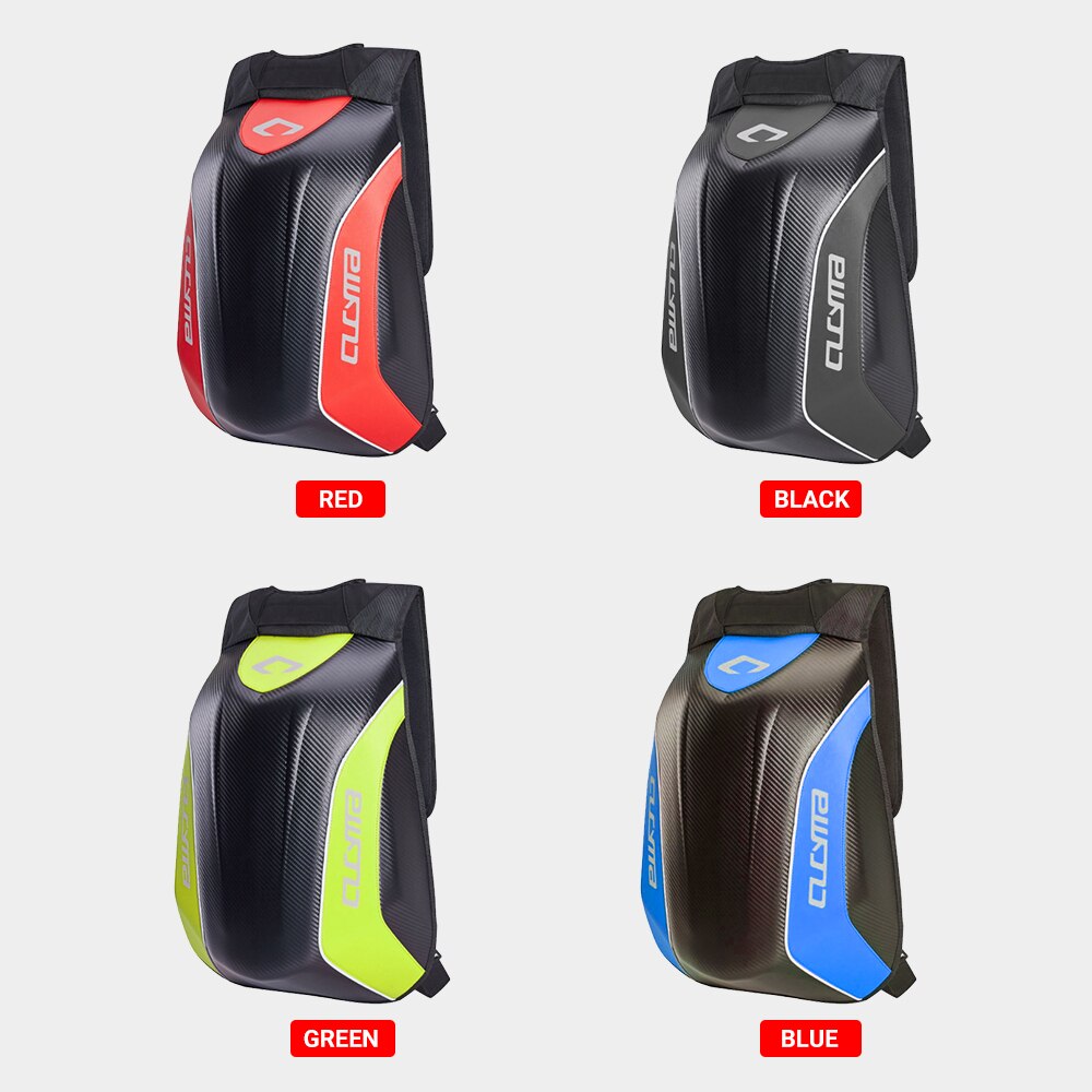 CUCYMA étanche Moto sac Moto sac à dos réservoir sac en Fiber de carbone Moto casque sacs voyage bagages #