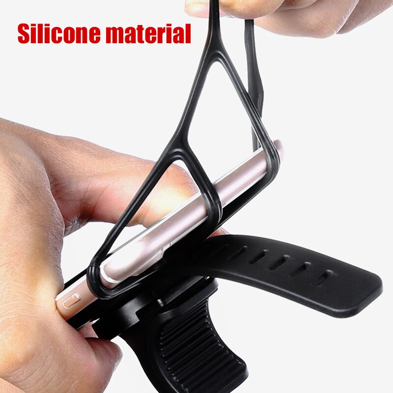 Pyörä puhelinteline polkupyörän kännykkäteline moottoripyörän tuki iphonelle samsung xiaomi gsm houder fiets