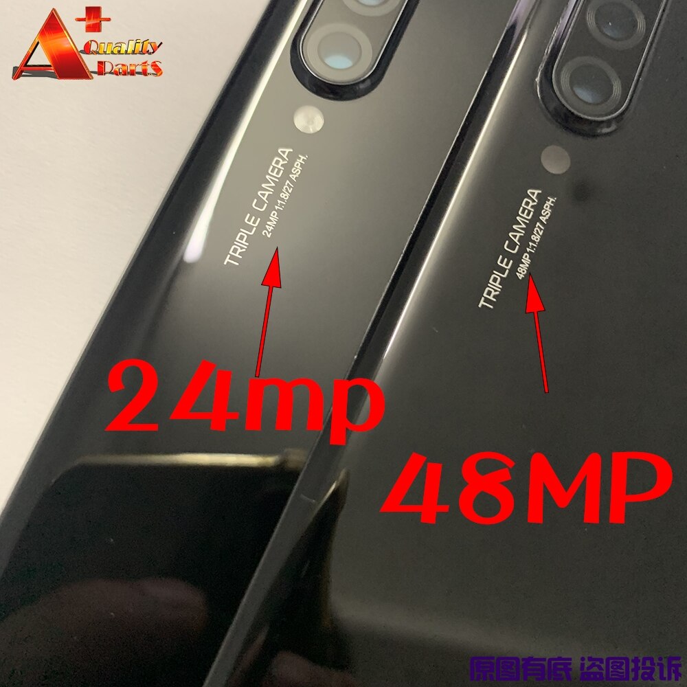Alkuperäinen takakameran linssin lasin vaihto huawei  p30 p30 pro  p30 lite  p20 pro  p20 lite -laitteelle tarralla