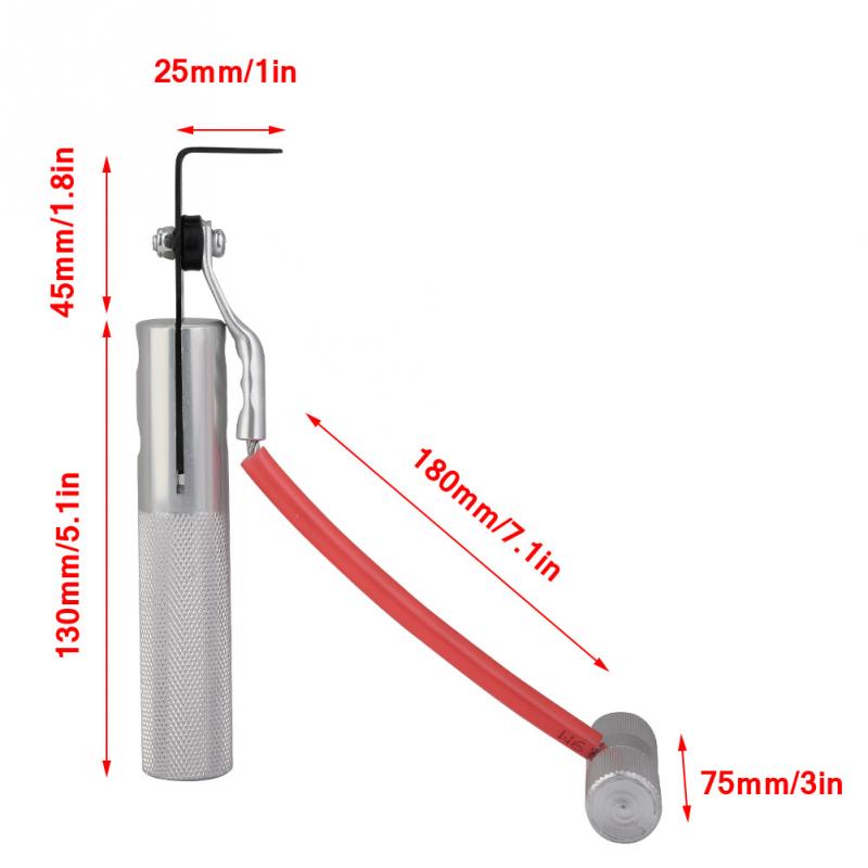 Aluminum alloy Car Power Windshield Remover Tool Hand Removal Broach Group Window Seal Rubber Auto Removal Tools