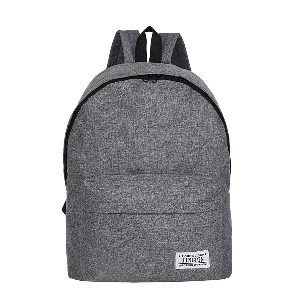 Leinwand männer Rucksack Männliche/Weibliche Schule Laptop Rucksack für Jugendliche Reisen Bagpack Schulranzen Rucksack Mochila Große Kapazität: dunkel Blau