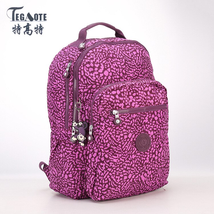 TEGAOTE Women Backpack for Teenage Girls Nylon Backpacks Mochila Feminina Female Travel Bagpack Schoolbag Sac A Dos