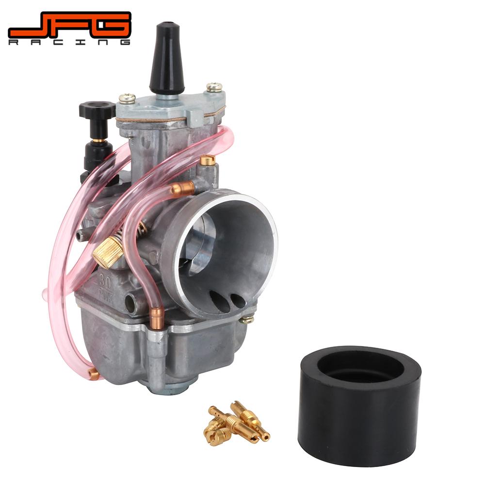 Motocicleta para carburador PWK OK. Para escúter JOG DIO KR150 RTL250 CR125 NSR50 NSR80 DT100 125 175, 21, 24, 26, 28, 30, 32, 34MM