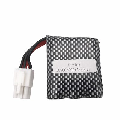 Upgraded 9.6V 1600mAh (2*800mAh ) Spare Parts 9.6V 800mAh Li-ion Battery For JYRC 9115 9116 S911 S912 RC Car Truck Spare 9.6V: Blue