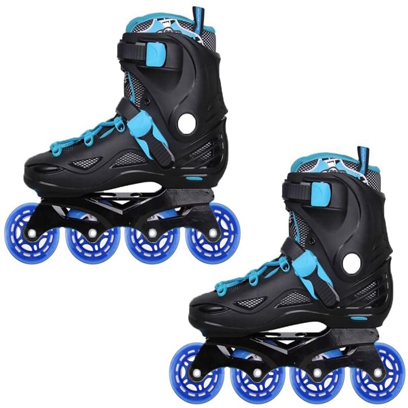 8Stck 70MM Blinkende Rollschuhe Rad Inline LED Schiebe skaten Rad Netz Ader Lagerbier PU Rad