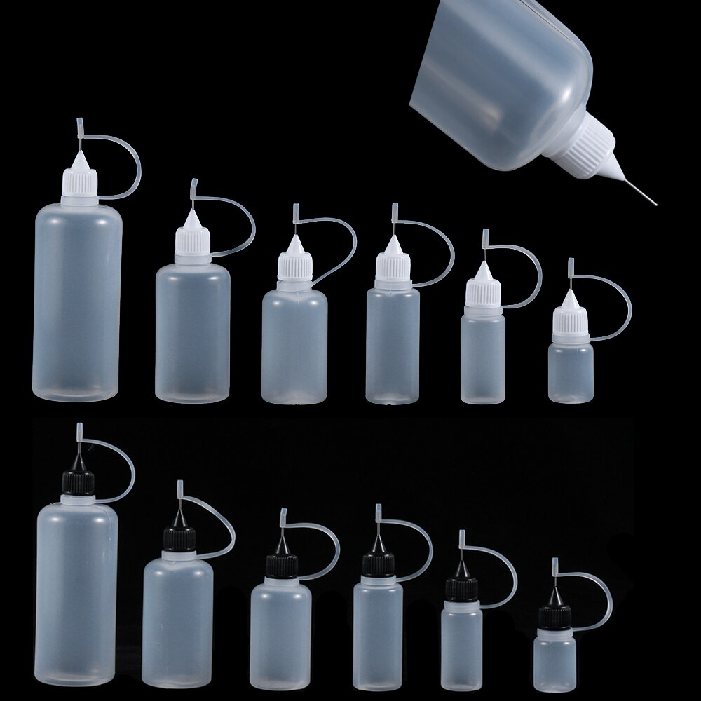 5pcs/set Glue Applicator Needle Squeeze Bottle for Paper Quilling DIY Scrapbooking Paper Craft Tool DIY tool